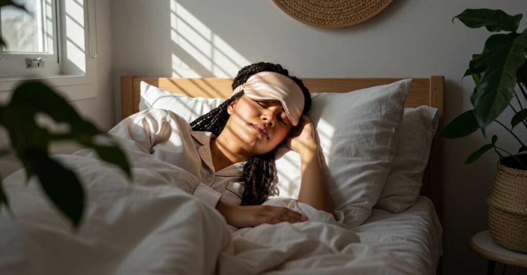 What habits can improve sleep health naturally