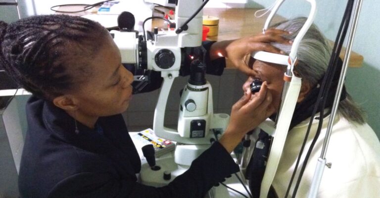 Why is regular eye examination important for diabetics