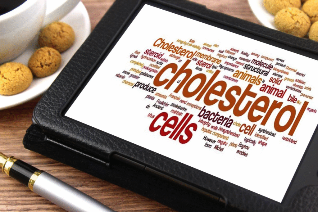 How is high cholesterol linked to heart problems?
