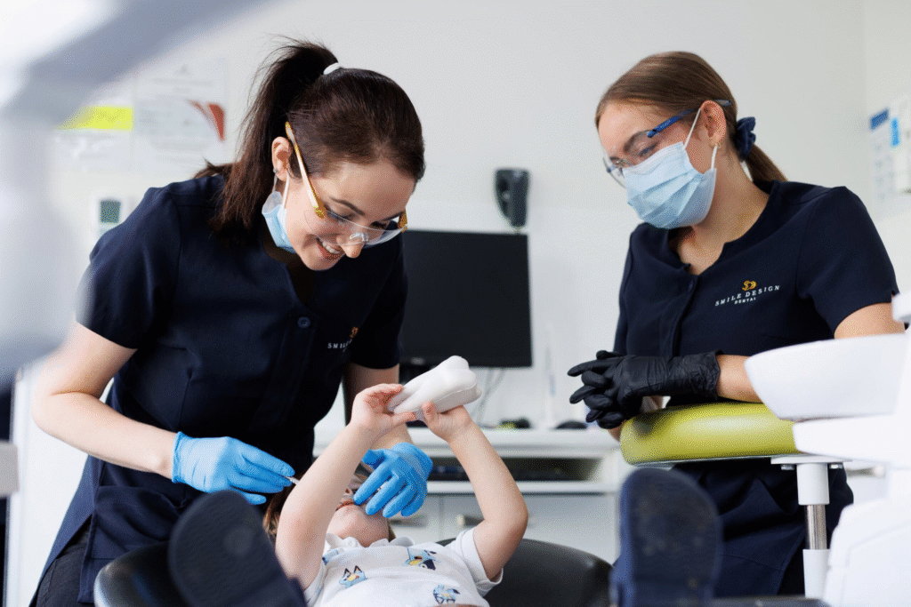 When should children have their first dental visit