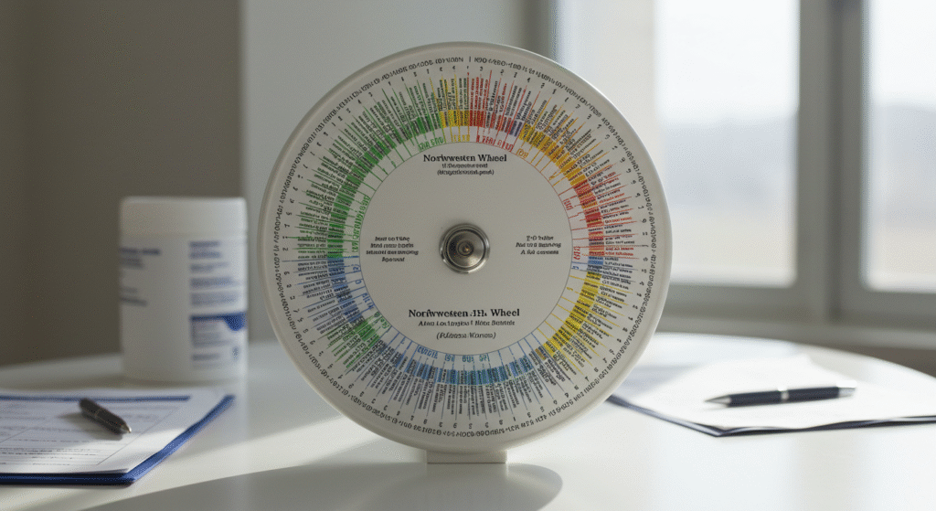 northwestern antibiotic wheel