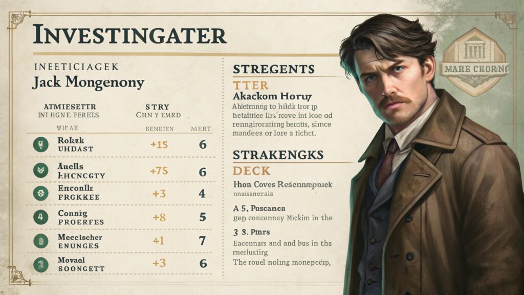 arkham horror lcg investigators jack montgomery teir