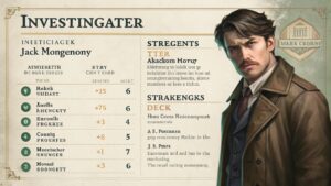 arkham horror lcg investigators jack montgomery teir
